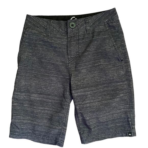 Quiksilver Boys Gray Chino Shorts Size 22" - Picture 1 of 4